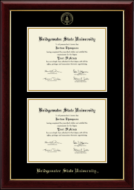 Double Diploma Frame