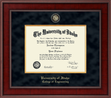 University of Idaho diploma frame - Presidential Masterpiece Diploma Frame in Jefferson