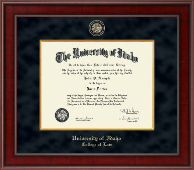 University of Idaho diploma frame - Presidential Masterpiece Diploma Frame in Jefferson