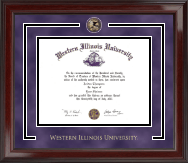 Western Illinois University diploma frame - Showcase Edition Diploma Frame in Encore