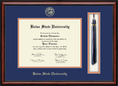 Boise State University diploma frame - Tassel & Cord Diploma Frame in Southport