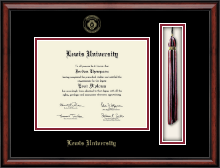 Lewis University diploma frame - Tassel Edition Diploma Frame in Southport