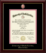 University of South Carolina School of Law Masterpiece Medallion Diploma Frame in Gallery
