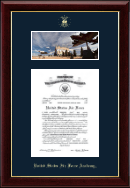 United States Air Force Academy diploma frame - Campus Scene Diploma Frame in Gallery