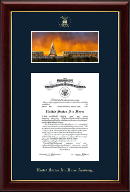 United States Air Force Academy diploma frame - Campus Scene Diploma Frame in Gallery