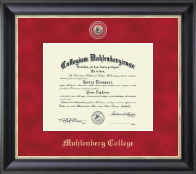 Muhlenberg College Regal Edition Diploma Frame in Noir