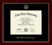 Utah State University diploma frame - Gold Embossed Diploma Frame in Sutton