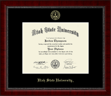 Utah State University diploma frame - Gold Embossed Diploma Frame in Sutton