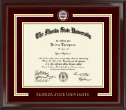 Florida State University diploma frame - Showcase Edition Diploma Frame in Encore