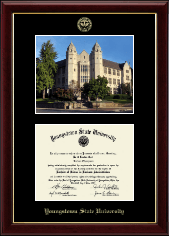 Youngstown State University Campus Scene Edition Diploma Frame in Gallery