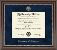 University of Michigan diploma frame - Regal Edition Diploma Frame in Chateau