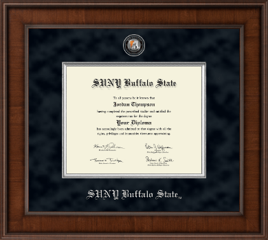 Buffalo State College diploma frame - Presidential Masterpiece Diploma Frame in Madison