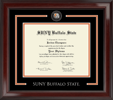Buffalo State College diploma frame - Showcase Edition Diploma Frame in Encore