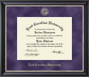 East Carolina University diploma frame - Regal Edition Diploma Frame in Noir