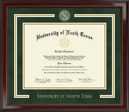 University of North Texas Showcase Edition Diploma Frame in Encore