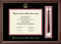 Winston-Salem State University Tassel Edition Diploma Frame in Newport