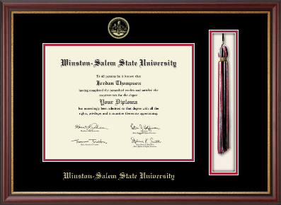 Winston-Salem State University diploma frame - Tassel & Cord Diploma Frame in Newport