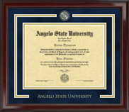 Angelo State University Showcase Edition Diploma Frame in Encore