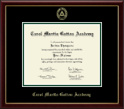 Carol Martin Gatton Academy diploma frame - Gold Embossed Diploma Frame in Galleria