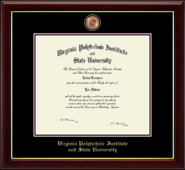 Masterpiece Medallion Diploma Frame