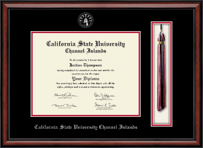 California State University Channel Islands diploma frame - Tassel & Cord Diploma Frame in Southport