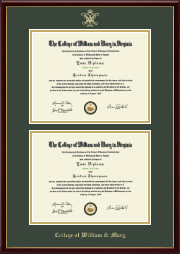 Double Diploma Frame