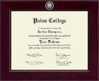 Paine College Century Silver Engraved Diploma Frame in Cordova
