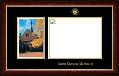 Pacific Lutheran University diploma frame - Campus Scene Diploma Frame in Murano