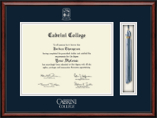 Cabrini College diploma frame - Tassel Edition Diploma Frame in Southport