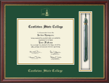 Castleton State College diploma frame - Tassel & Cord Diploma Frame in Newport