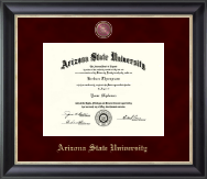 Arizona State University Regal Edition Diploma Frame in Noir