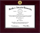 Southern Adventist University diploma frame - Century Gold Engraved Diploma Frame in Cordova