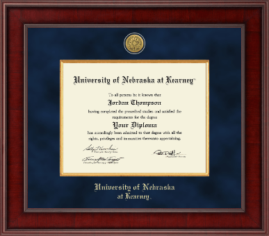 University of Nebraska Kearney diploma frame - Presidential Gold Engraved Diploma Frame in Jefferson