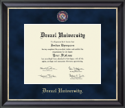 Drexel University Regal Edition Diploma Frame in Noir