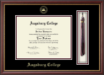 Augsburg College diploma frame - Tassel & Cord Diploma Frame in Newport