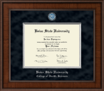 Boise State University Presidential Masterpiece Diploma Frame in Madison