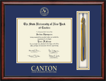 State University of New York at Canton Tassel Edition Diploma Frame in Southport