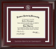 Eastern Kentucky University diploma frame - Showcase Edition Diploma Frame in Encore