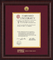 Harvard University diploma frame - Presidential Gold Engraved Diploma Frame in Premier