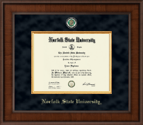 Norfolk State University diploma frame - Presidential Masterpiece Diploma Frame in Madison