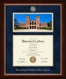 Royce Hall Campus Scene Edition Masterpiece Diploma Frame