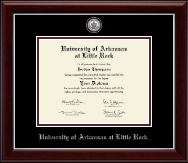 University of Arkansas at Little Rock diploma frame - Masterpiece Medallion Diploma Frame in Gallery Silver