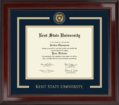 Kent State University diploma frame - Kent State U.- Showcase Edition Diploma Frame in Encore