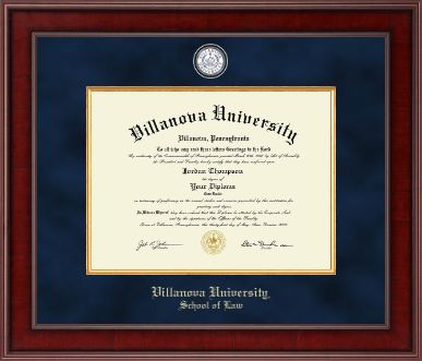 Villanova University diploma frame - Presidential Masterpiece Diploma Frame in Jefferson