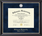 Villanova University Regal Edition Diploma Frame in Noir