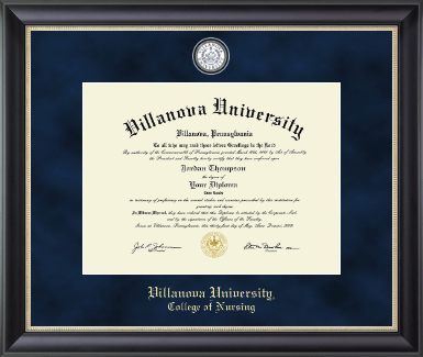 Villanova University diploma frame - Regal Edition Diploma Frame in Noir