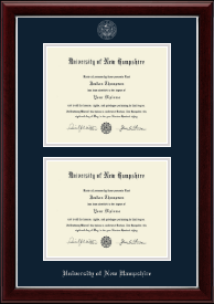 Double Diploma Frame