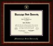 Southeastern Conference diploma frame - Gold Embossed Diploma Frame in Murano