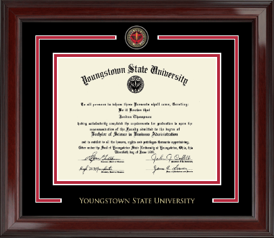 Youngstown State University diploma frame - Showcase Edition Diploma Frame in Encore