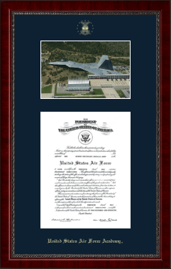 United States Air Force Academy diploma frame - Campus Scene Diploma Frame in Sutton